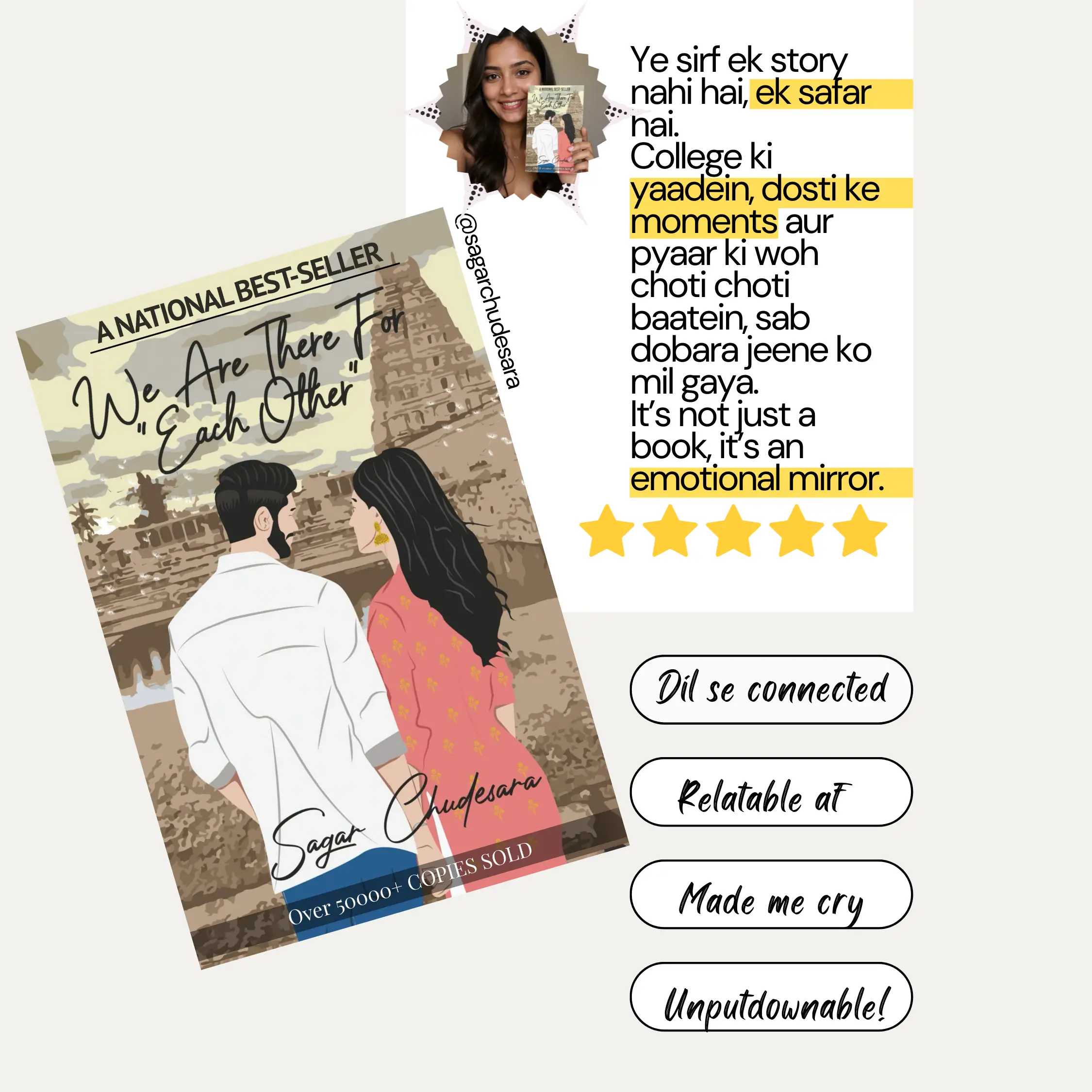 We Are There for Each Other – A National Best Seller (Original Copy & Also Get Free Bookmark and A Personal letter from the author) - Image 7
