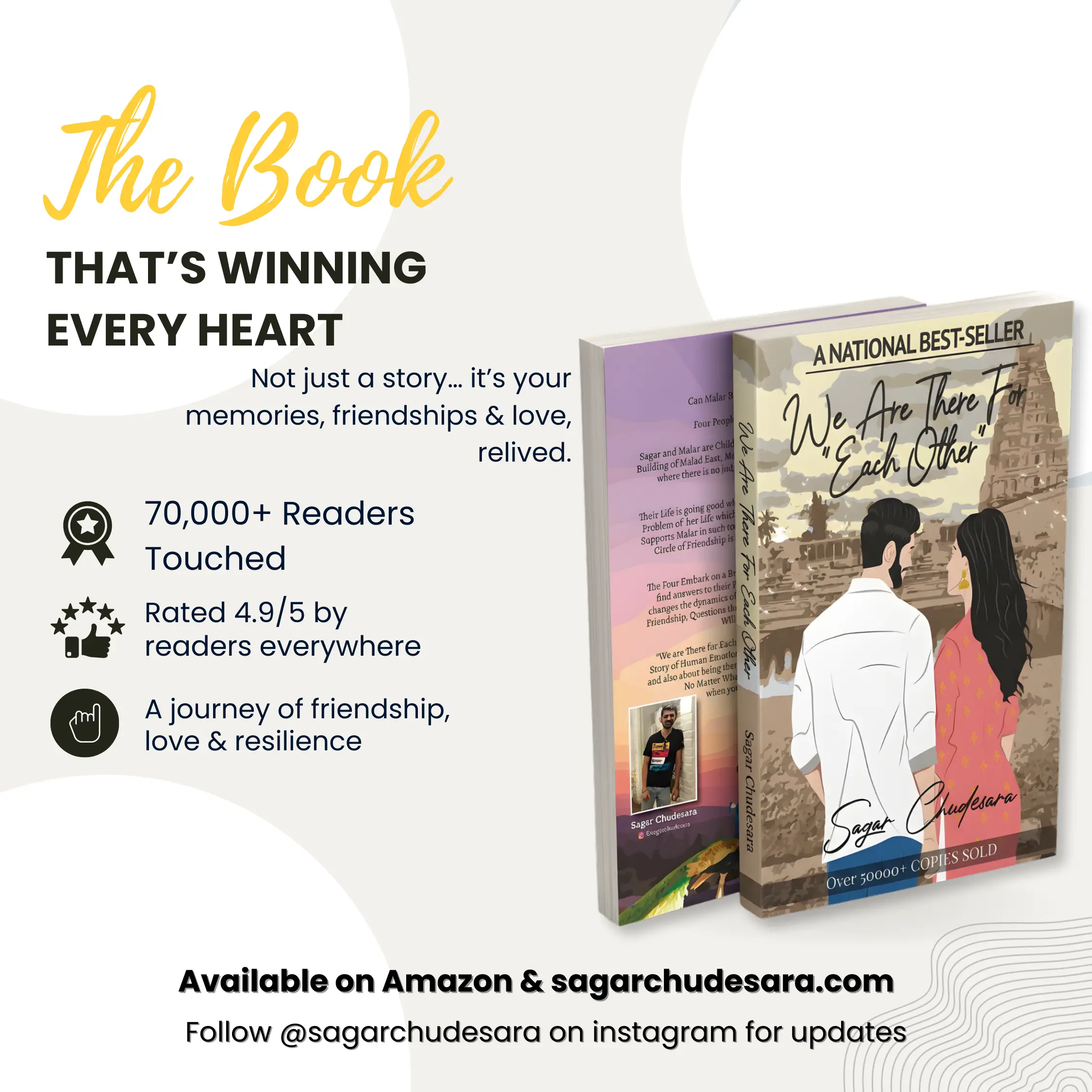 We Are There for Each Other – A National Best Seller (Original Copy & Also Get Free Bookmark and A Personal letter from the author) - Image 9